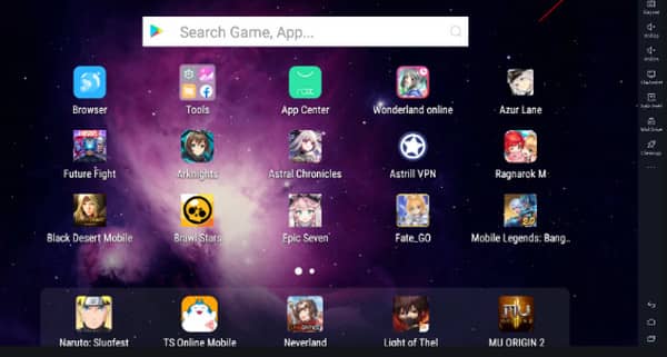 Phần mềm chơi game android trên máy tính