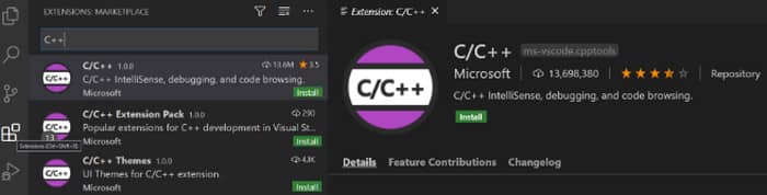 Phần mềm lập trình C- Visual Studio Code