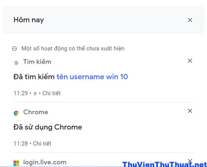 Khôi phục lịch sử trình duyệt Google Chrome