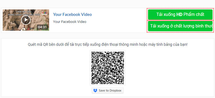 Cách tải video facebook Online - 1