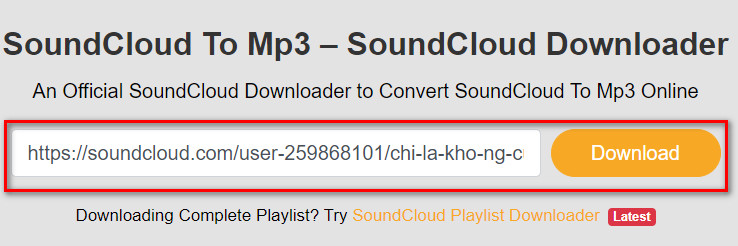Cách chuyển nhạc SoundCloud sang mp3 - 2