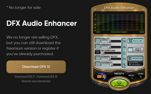  DFX Audio Enhancer