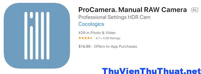 App ProCamera