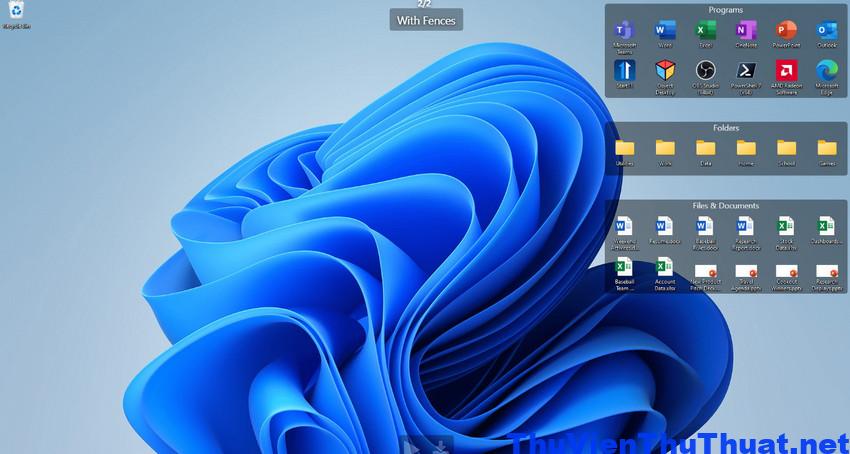 Phần mềm sắp xếp icon trên desktop 