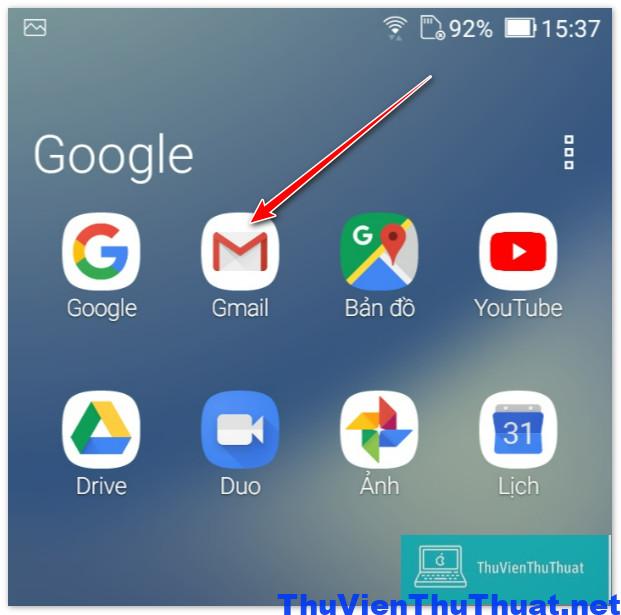 Cách đăng xuất gmail trên điện thoại android - 1