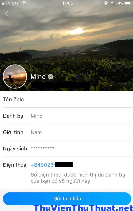Những cách xem số điện thoại trên zalo mới nhất 2022