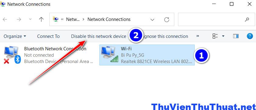 Lỗi kết nối được mạng wifi nhưng không có mạng - 2