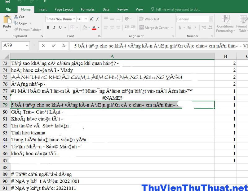 Vẫn còn nhiều người gặp rắc rối khi sử dụng Excel vì lỗi font chữ. Các cách sửa lỗi font chữ trong Excel đang được cập nhật cho năm 2024 với những giải pháp đáng tin cậy giúp bạn giải quyết vấn đề dễ dàng hơn. Hãy xem hình ảnh liên quan để tìm hiểu chi tiết hơn.