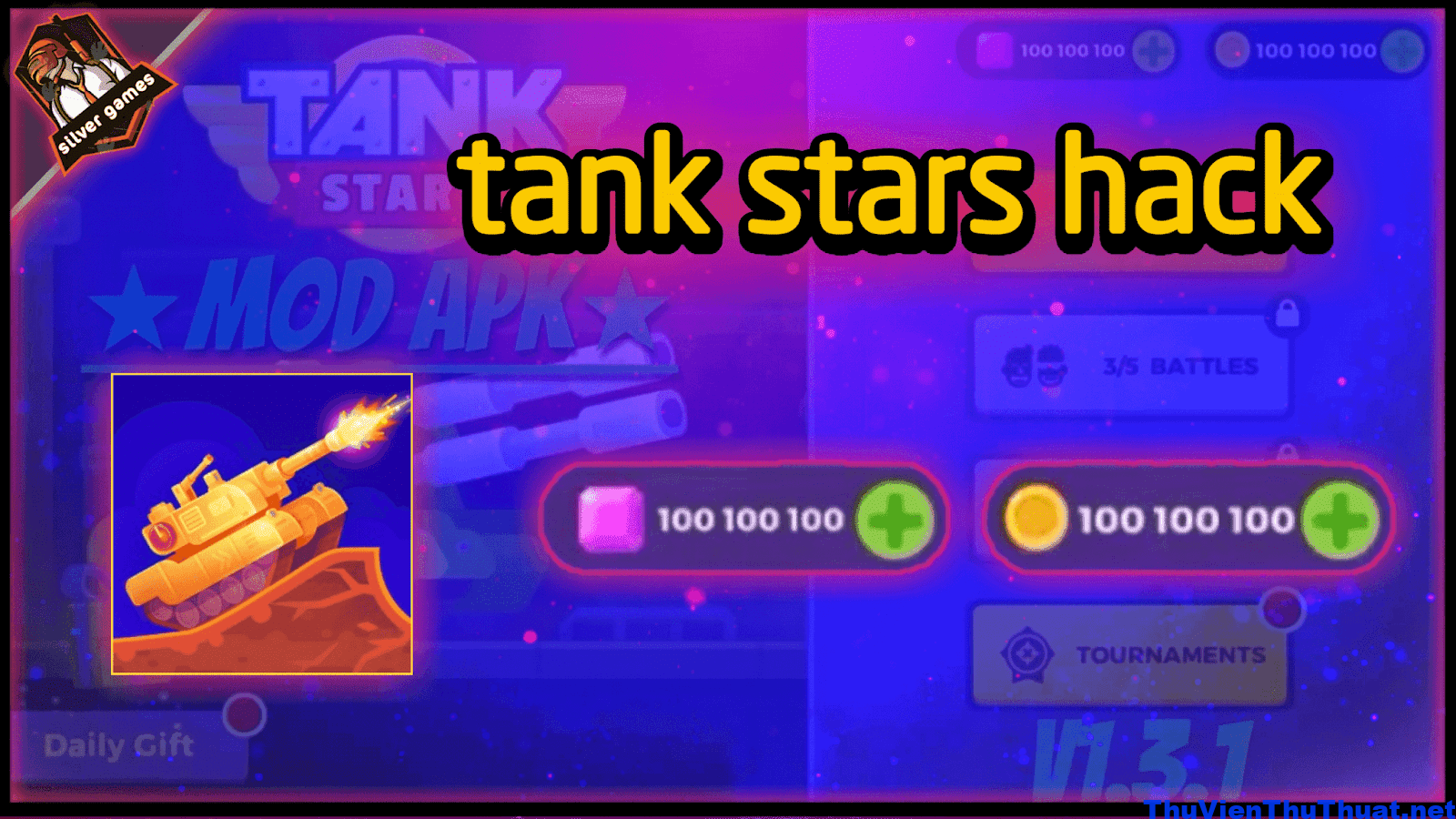 Hack Tank Stars