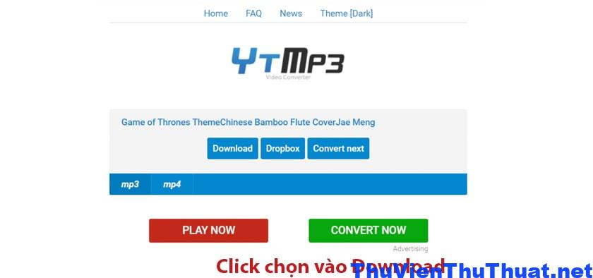 Cùng YTMP3 biến video thành nhạc MP3 chỉ với một cú Click