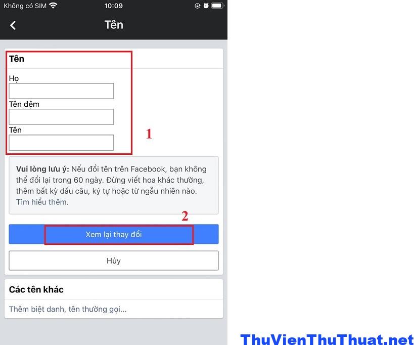 huong dan cach doi ten Facebook tren dien thoai may tinh 2023 4 Hướng dẫn cách đổi tên FaceBook trên điện thoại, máy tính