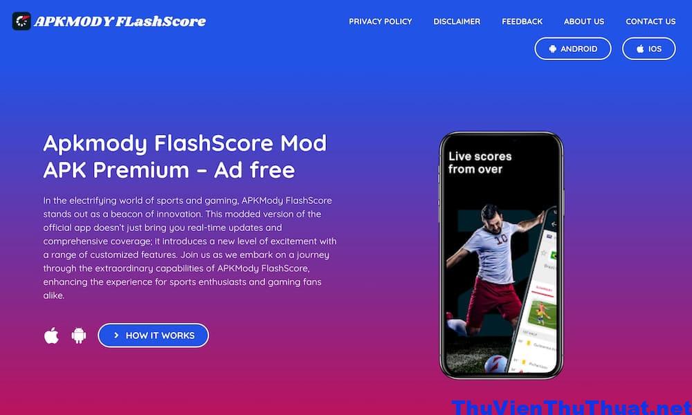 Làm thế nào để tải Apkmody FlashScore MOD?