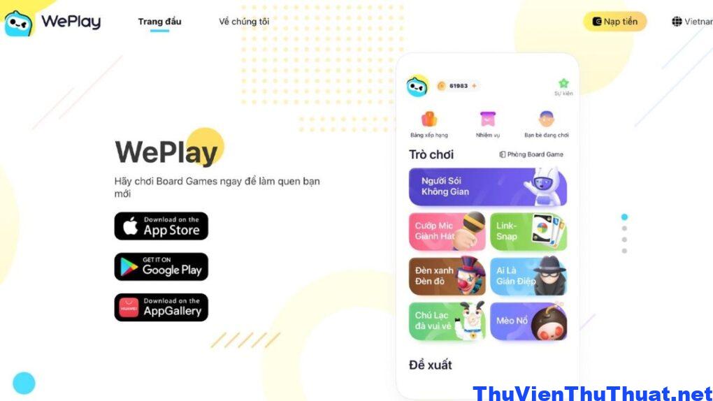WePlay 1 Tải WePlay Board game Apk mới nhất
