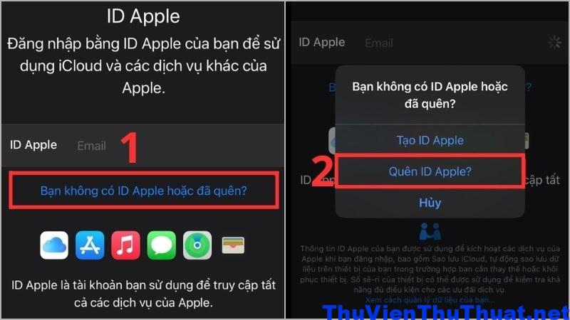 Các Bước Tìm Tài Khoản iCloud Qua Số Điện Thoại 2