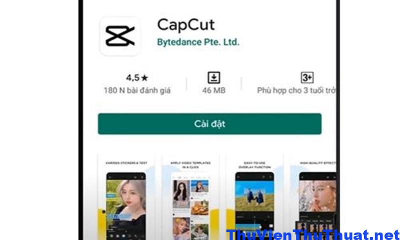 Cách lọc tạp âm trong video bằng CapCut Bước 1