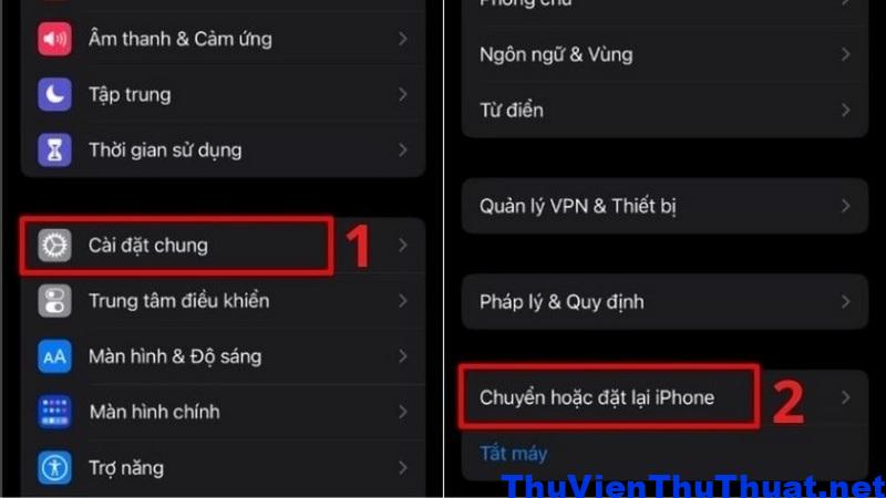 Đặt lại tất cả cài đặt iPhone bước 2