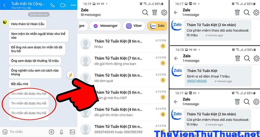 Top 4 cách xem lại tin nhắn đã thu hồi trên Zalo nên biết