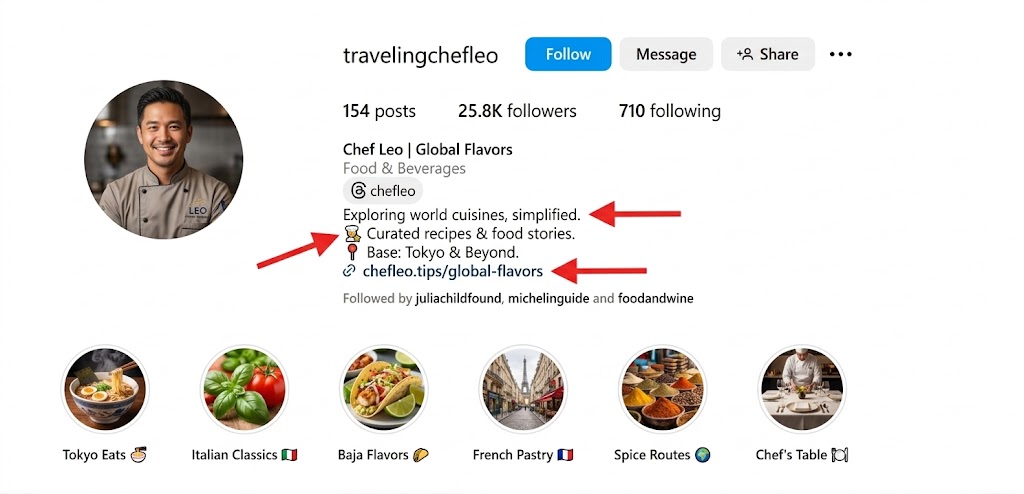 Optimize Your Profile Like a Landing Page